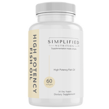 Load image into Gallery viewer, High Potency Fish Oil
